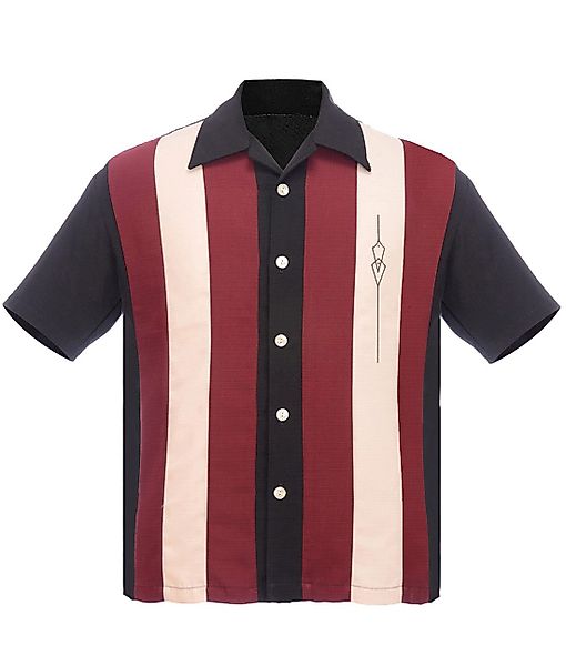 Steady Clothing Kurzarmhemd The Sheen Black günstig online kaufen