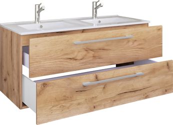 VCM Waschtisch 2-tlg. Doppel Zweier Waschplatz günstig online kaufen