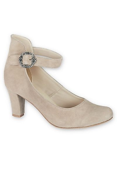 Hirschkogel Trachtenpumps - MADINA - altrosa, taupe Pumps günstig online kaufen