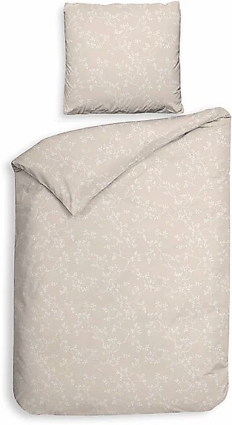 Heckett & Lane Bettwäsche »Alloro« 2 Stk. tlg. Blumen Muster, 100% Baumwoll günstig online kaufen