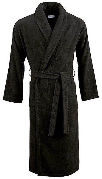 Carl Ross Unisex-Bademantel 96200, Langform, Frottier, Schalkragen, Gürtel, günstig online kaufen