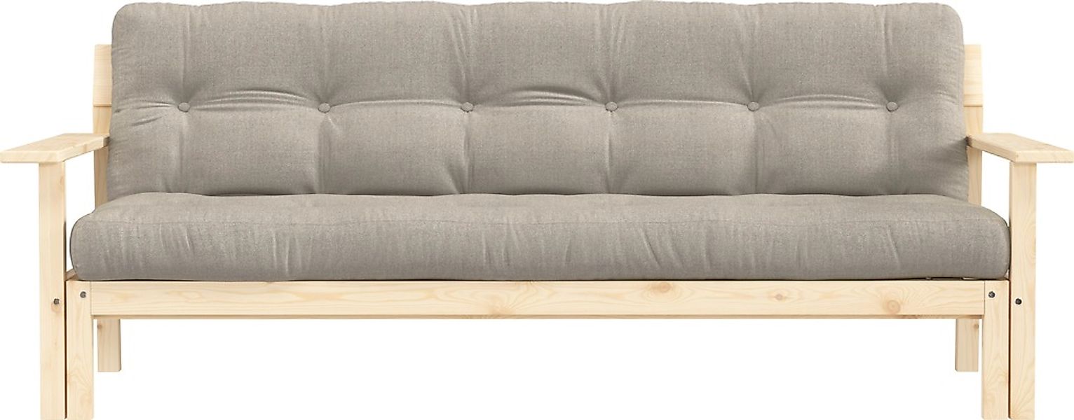 Karup Design Schlafsofa "Unwind", Mit Holzstruktur, inkl. Futonmatratze, Li günstig online kaufen