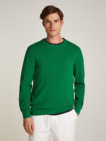 Tommy Hilfiger Rundhalspullover ESSENTIAL STRUCTURE CREW günstig online kaufen