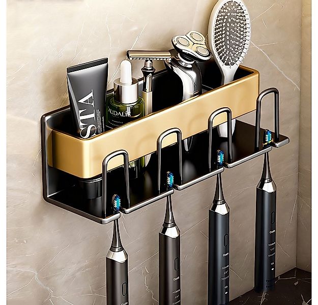 TUWENA Zahnbürstenhalter Zahnbürstenhalter,Zahnburstenhalterung Wand Ohne B günstig online kaufen