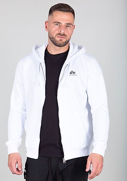 Alpha Industries Kapuzensweatjacke Basic Zip Hoody SL Baumwollmischung, reg günstig online kaufen
