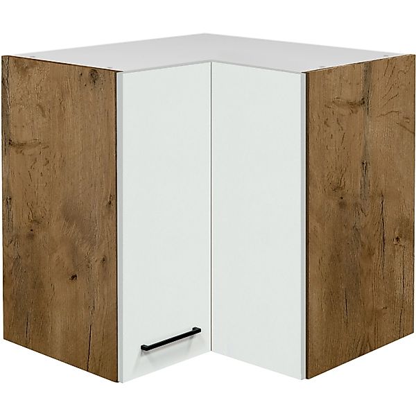 Flex-Well Exclusiv Küchen-Eck-Oberschrank Vintea 60x60cm Magnolie - Lancelo günstig online kaufen