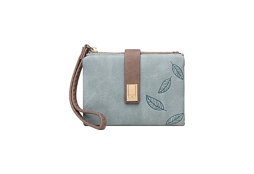 Mutig Geldbörse Geldbörse Damen PU Leder Portemonnaie mit Münzfach und Reiß günstig online kaufen