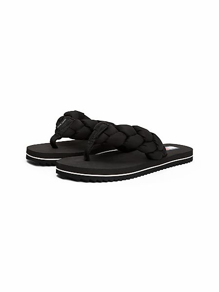 Tommy Jeans Zehentrenner "BRAIDED THONG BEACH SANDAL", Dianette, Sommerschu günstig online kaufen