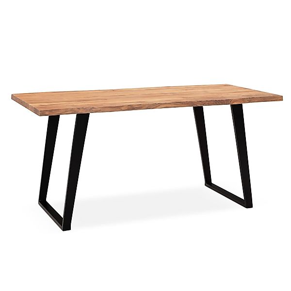 FINEBUY Schreibtisch FB68361 (140x80x76 cm Akazie günstig online kaufen