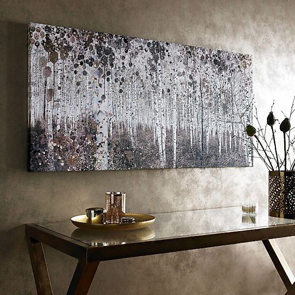 Art for the home Leinwandbild Birkenwald, günstig online kaufen