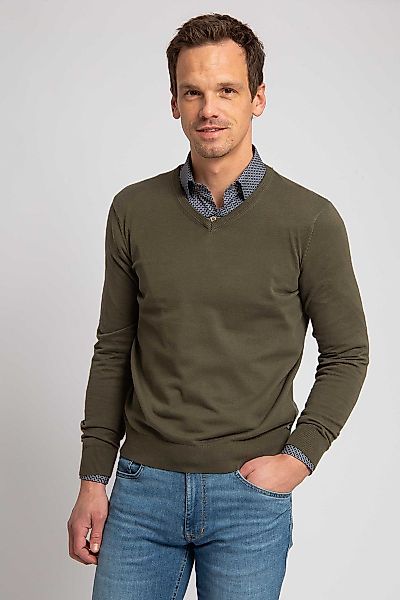 Suitable Respect Pullover Vinir Olivgrün - Größe L günstig online kaufen