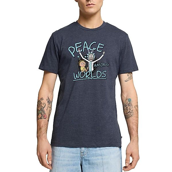 Spreadshirt T-Shirt Rick & Morty Peace günstig online kaufen