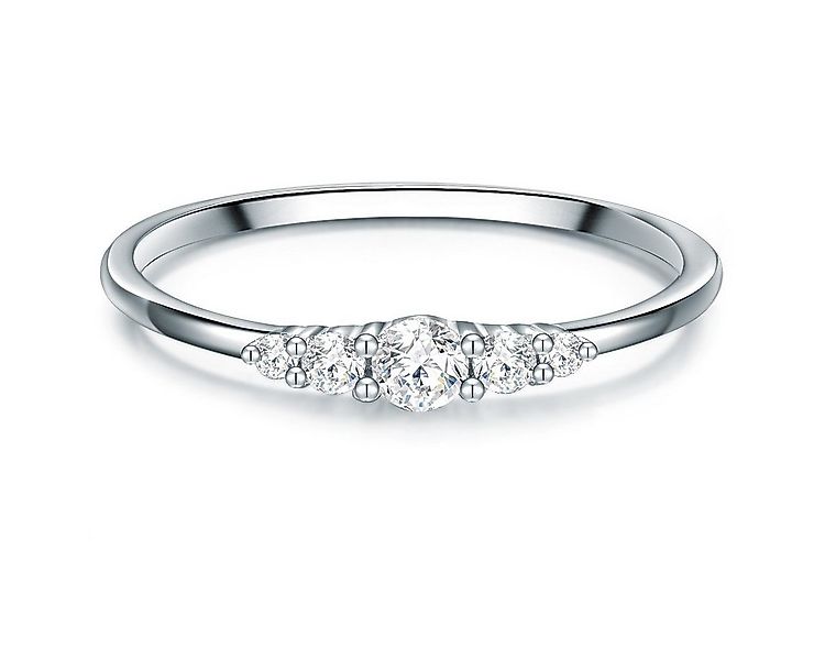 Trilani Silberring silber, mit Zirkonia günstig online kaufen