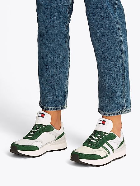 Tommy Jeans Sneaker "TJM TECHNICAL RUNNER ESS", Freizeitschuh, Halbschuh, S günstig online kaufen