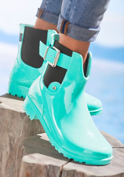 Vivance Gummistiefelette Gummistiefel im Chelsea-Look, Schlupfstiefel, günstig online kaufen