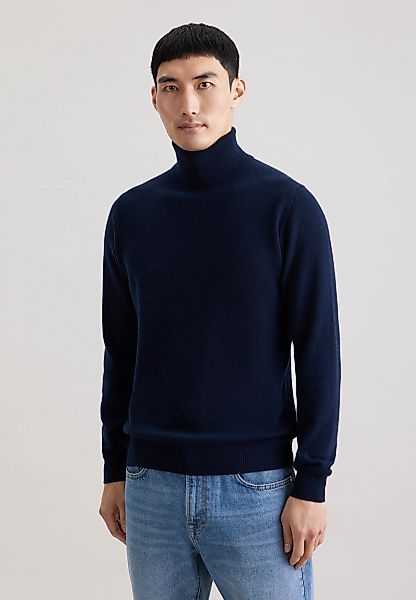 seidensticker Strickpullover "Schwarze Rose" 1/1 Rollkragen Uni günstig online kaufen