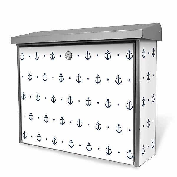 Banjado Briefkasten Edelstahl 38.5x31.5x12cm Ohne Zeitungsfach Inkl. Montag günstig online kaufen
