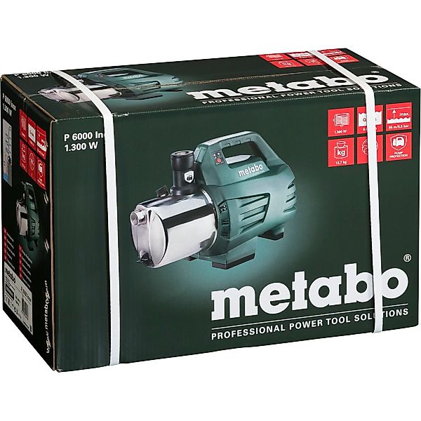 metabo Gartenpumpe P 6000 INOX Gartenpumpe günstig online kaufen