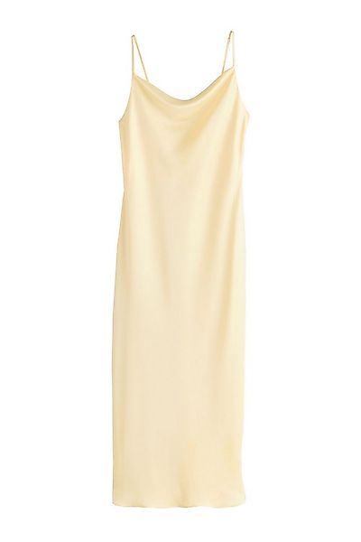 Next Satinkleid Langes Satin-Brautjungfernkleid Rückenausschnitt (1-tlg) günstig online kaufen