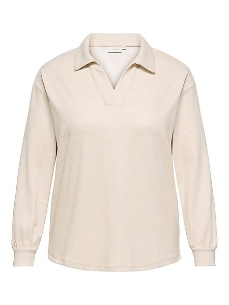 ONLY CARMAKOMA Langarm-Poloshirt CARGRETCHEN LS POLOCOLLAR BLOUSE JRS günstig online kaufen