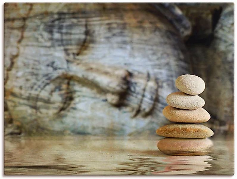 Artland Wandbild »Wassertempel« Zen 1 Stk. tlg. als Leinwandbild in verschi günstig online kaufen