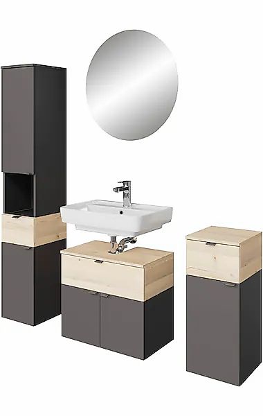 Saphir Badmöbel-Set »Quickset 394«, (Komplett-Set, 4 St.) günstig online kaufen