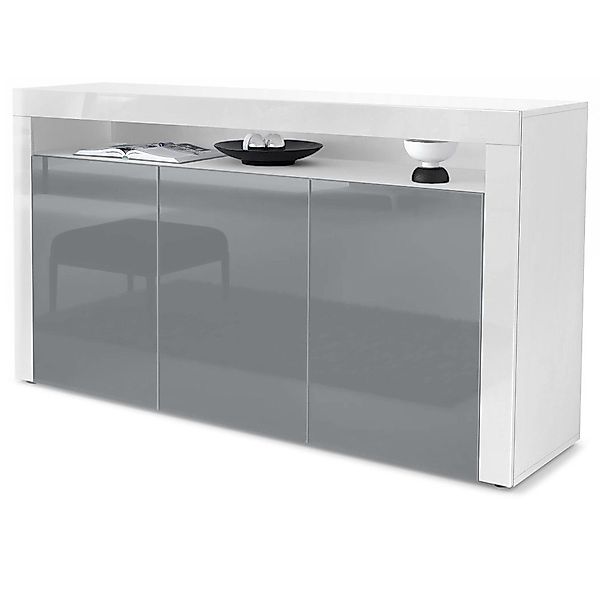 Vladon Sideboard Valencia (Sideboard, mit 3 günstig online kaufen