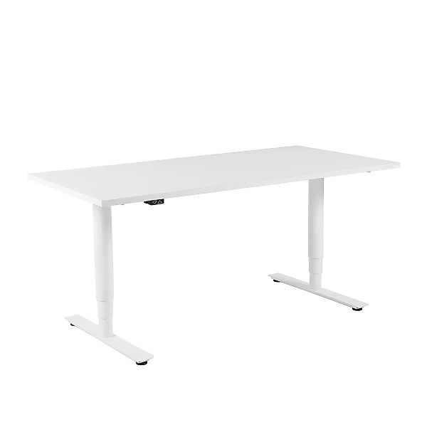 Wagner - W-Life E-Table Schreibtisch H verstellbar 160x80cm - weiß/Tischpla günstig online kaufen