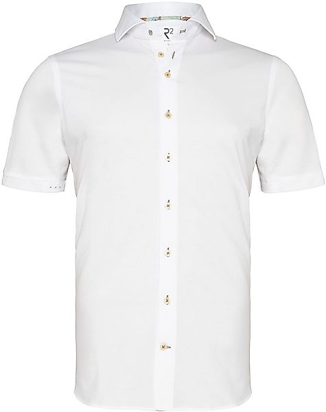 R2 Japanese Knitted Hemd Shortsleeve Weiß - Größe L günstig online kaufen
