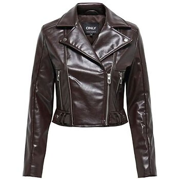 Only  Lederjacken 15348979 KAMILLA-CHOCOLATE TORTE günstig online kaufen
