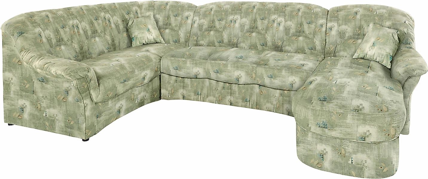 DOMO collection Wohnlandschaft "Bahia mit viel Platz, zeitloses Design, U-F günstig online kaufen