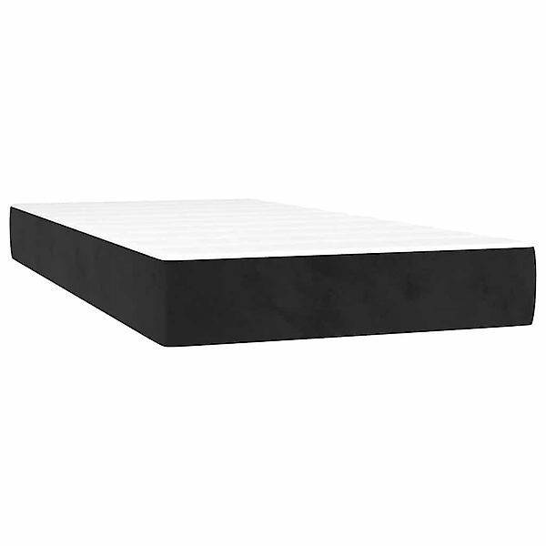 Boxspringmatratze Taschenfederkernmatratze für Kinder Schwarz 80x160 günstig online kaufen