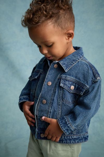 Next Jeansjacke Denim-Jacke aus 100 % Baumwolle günstig online kaufen