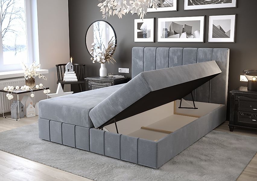yourhouse24 Boxspringbett Bahama mit 2 Bettkästen, günstig online kaufen