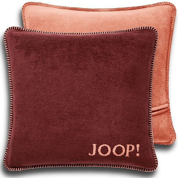 JOOP! Dekokissen Kissenhülle UNI Doubleface 50x50 günstig online kaufen