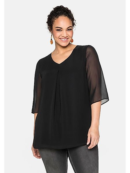 Sheego Tunika Große Größen im Lagenlook, günstig online kaufen