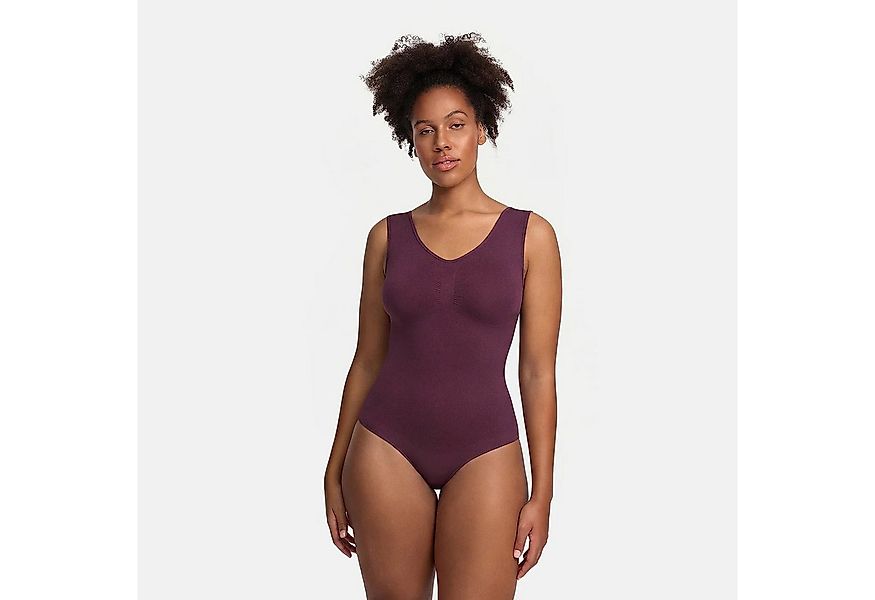 Creamy Fabrics Miederbody Tank Bodysuit Sculpting Shapewear mit String-Burg günstig online kaufen
