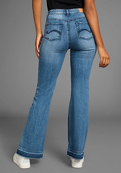 KangaROOS Weite Jeans Flare Weite Jeans günstig online kaufen