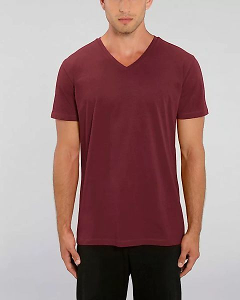 Männer Bio T-shirt Mit V-ausschnitt, Nachhaltig & Fair Hergestellt günstig online kaufen