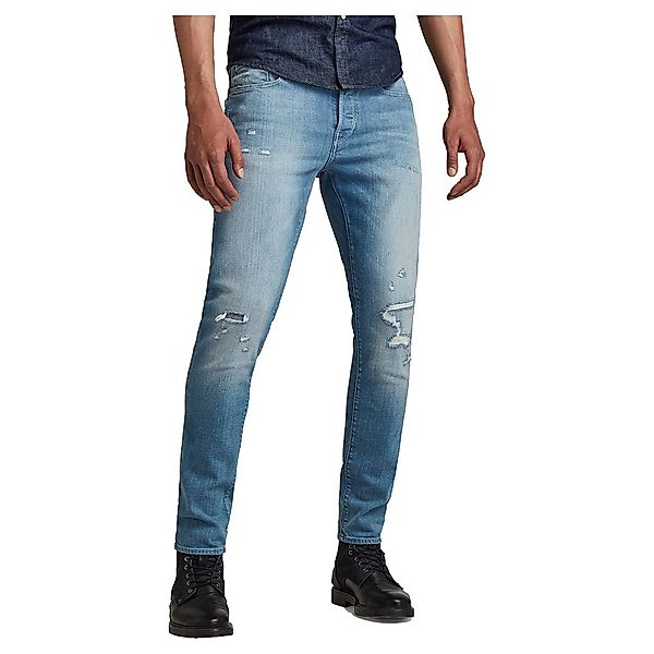 G-star 3301 Slim Jeans 32 Faded Seascape Restored günstig online kaufen