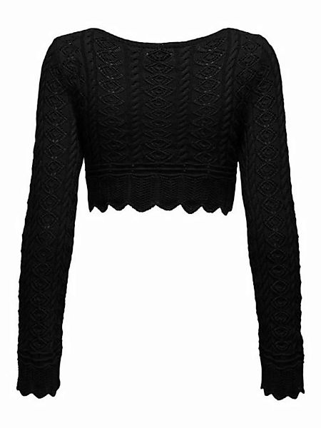 ONLY Sweatshirt ONLERMA LIFE LS CROP REVERSAB V-NEC günstig online kaufen