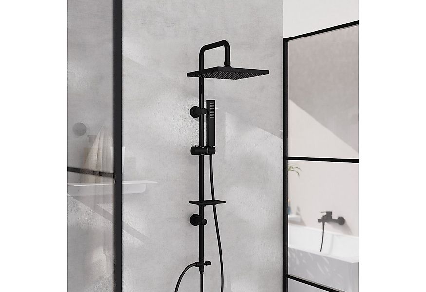 welltime Stangenbrause-Set LINA, Höhe 105 cm, 1 Strahlart(en), Überkopfbrau günstig online kaufen