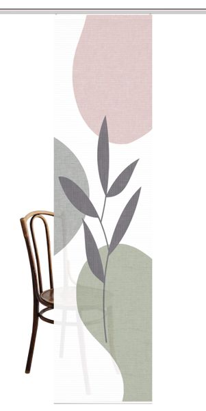 HOME in green Schiebegardine "FRONDA" Paneelwagen 1 Stk. tlg. DIGITALBEDRUC günstig online kaufen