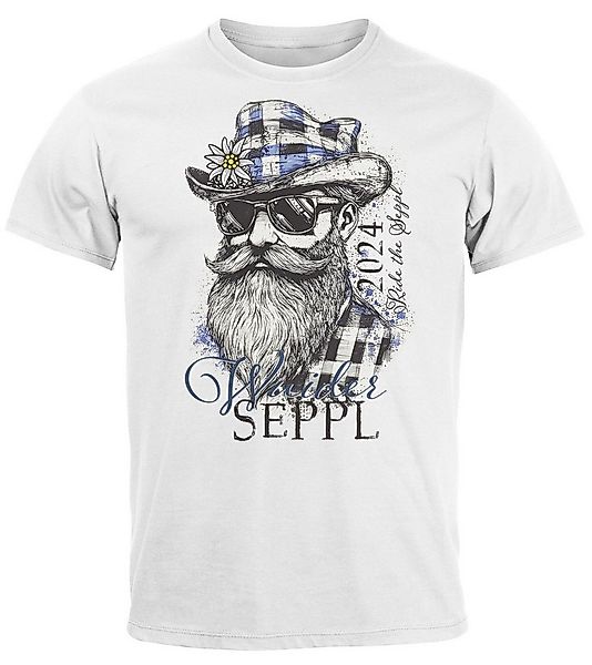 Neverless Print-Shirt Herren T-Shirt Trachtenshirt Bayern Dialekt Schriftzu günstig online kaufen