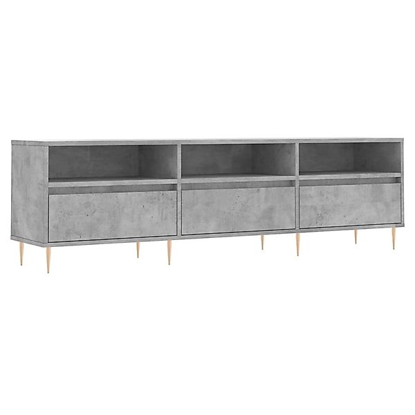 VidaXL TV-Schrank Betongrau 150x30x44,5 cm Holzwerkstoff  Modell 8 günstig online kaufen