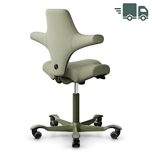 HAG CAPISCO 8106 | Wollstoff Capture graugrün 5101 | Gestell Moss Grey günstig online kaufen
