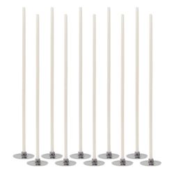 DistrEbution Stumpenkerze Kerzendocht 10 cm gewachst,10/50/100/500 günstig online kaufen