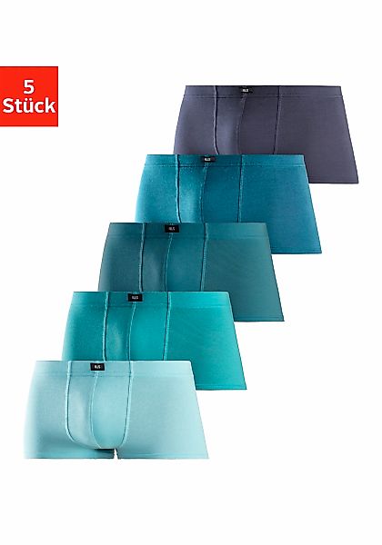 H.I.S Hipster Packung, 5 Stk. knapp sitzende Boxershorts aus Baumwollstretc günstig online kaufen