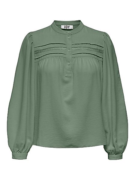 ONLY Spitzenverziertes Hemd Damen Grün günstig online kaufen