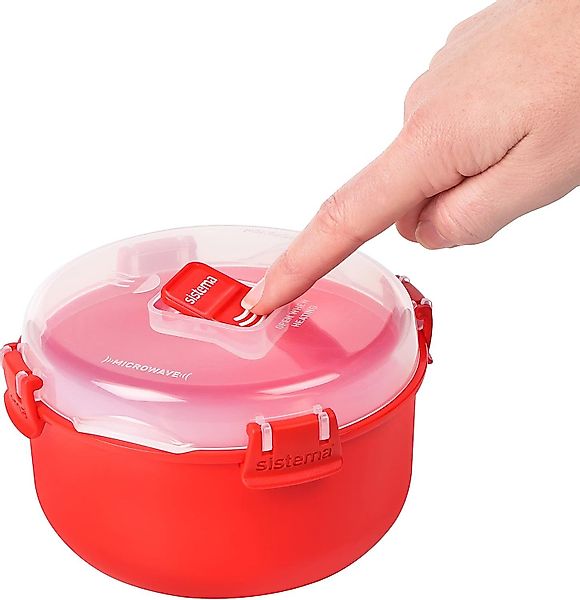 sistema Aufbewahrungsbox Sistema 915ml Round Microwave günstig online kaufen